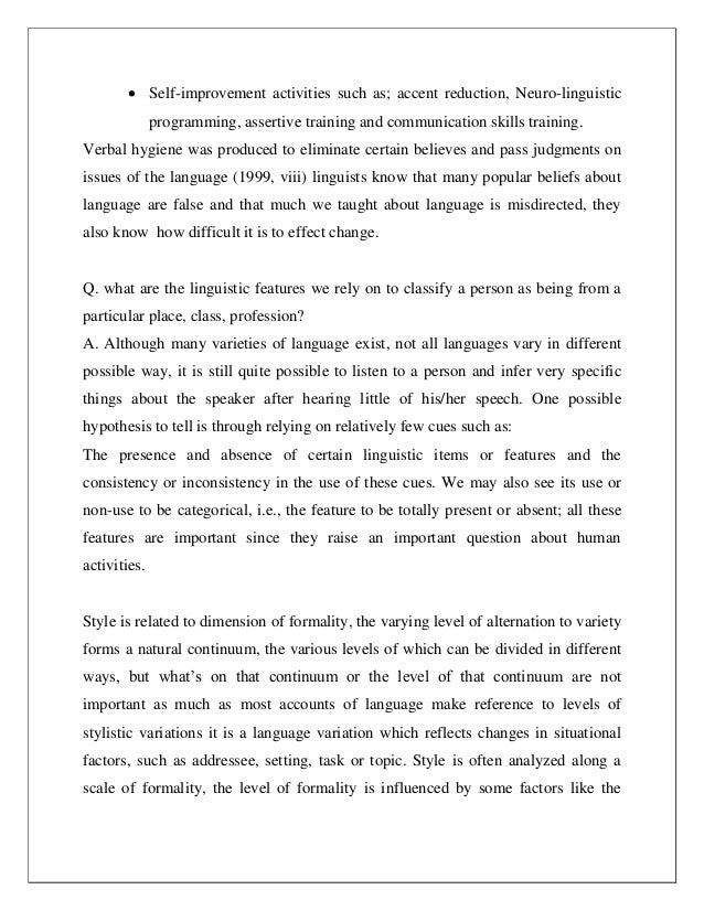sociolinguistics thesis topics introduction to sociolinguistics